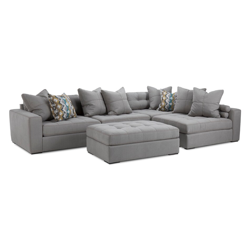 peyton slate contemporary sofas jsec  