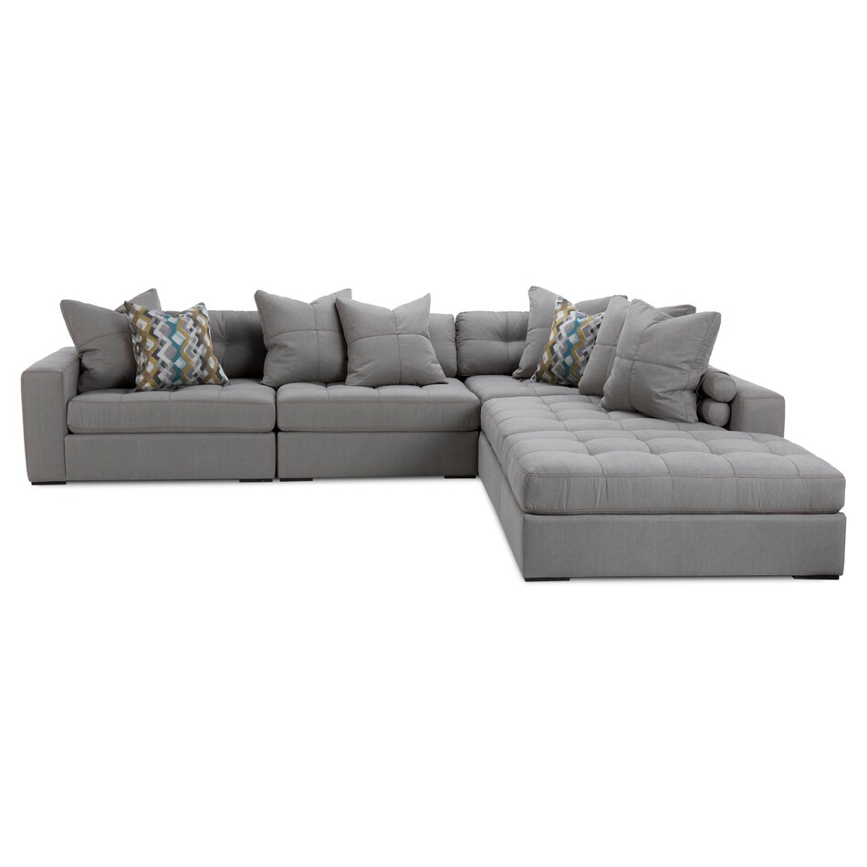 peyton slate contemporary sofas jsec  