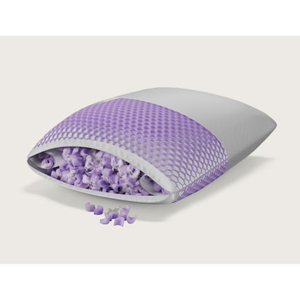 Purple Freeform Pillow