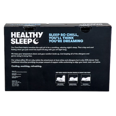Healthy Sleep Cool-Tech Graphite Pillow