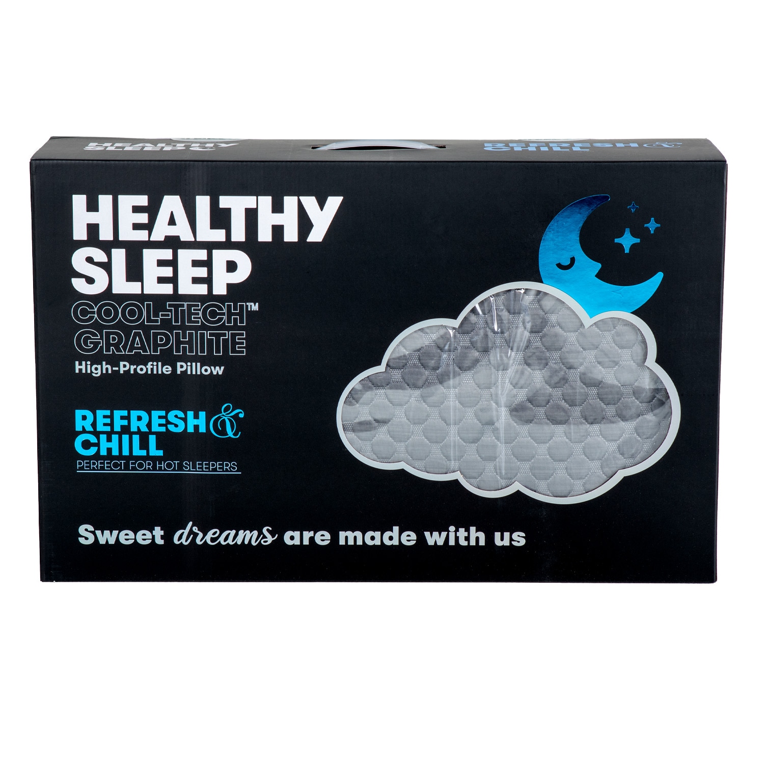 Healthy Sleep Cool-Tech Graphite Pillow | WG&R Furniture