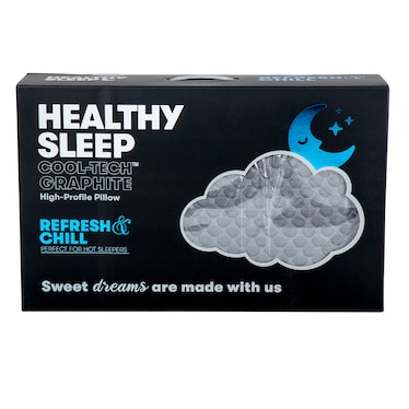 Healthy Sleep Cool-Tech Graphite Pillow
