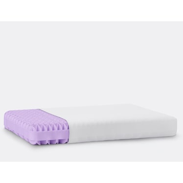 Purple Pillow With Booster