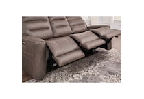 pmla brown fabric sofa   