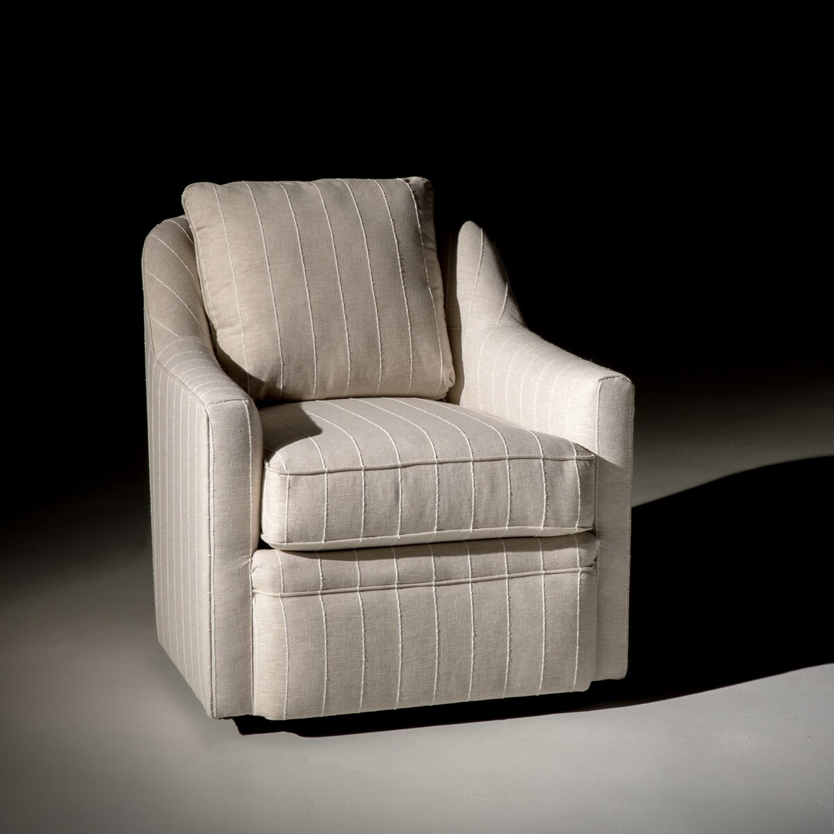 r beige n a chair