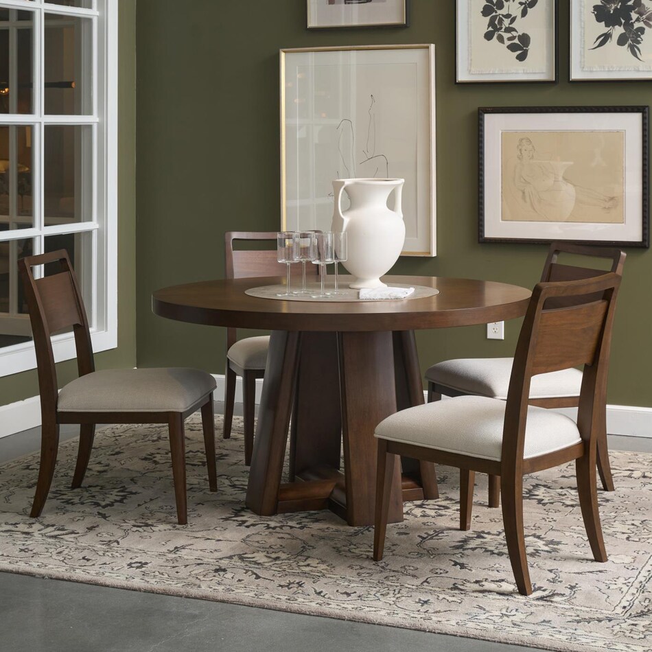 r brown package dining table rpc  