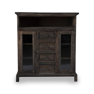 Cori Glazed Accent Cabinet