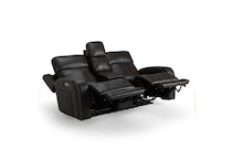 rainier steel casual transitional recl sofa   