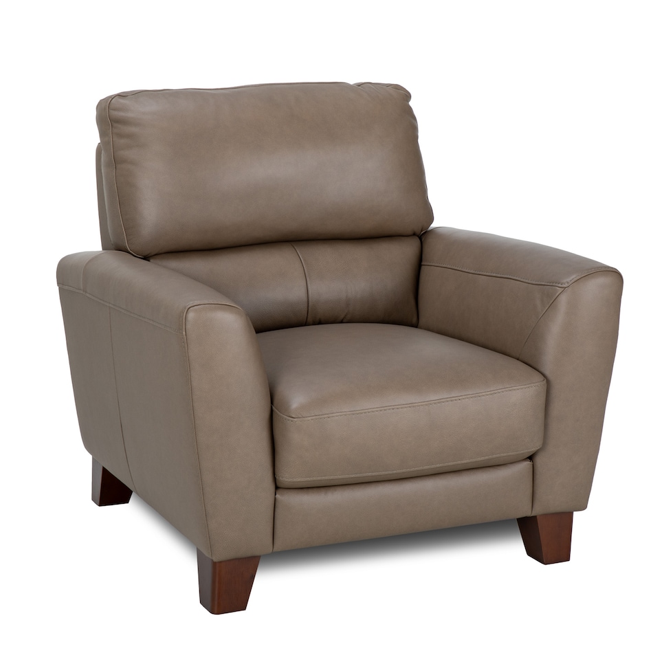 ranger mushroom leathermatch sofa   