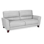 rangers dove leathermatch sofa   
