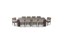 reclaimed chevron contemporary formal dining room ifxpc  