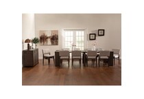 reclaimed chevron contemporary formal dining room ifxpc  