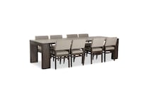 reclaimed chevron contemporary formal dining room ifxtpc  
