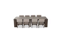reclaimed chevron contemporary formal dining room ifxtpc  
