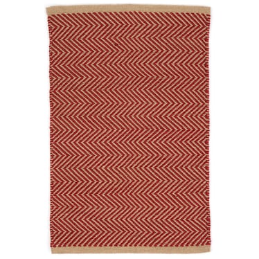 2x3 Red/Camel Rug