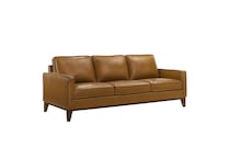 rich caramel brown leather sofas   
