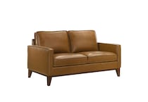 rich caramel brown leather sofas   
