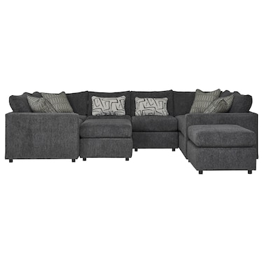 Ebony 8-Pc. Sectional