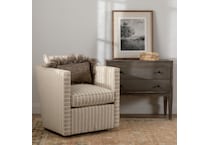 roth beige n a chair   