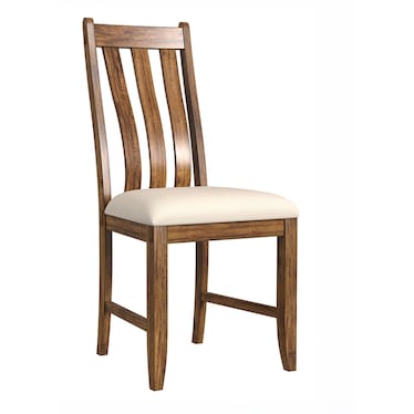 Landing Slatback Upholstered Chair
