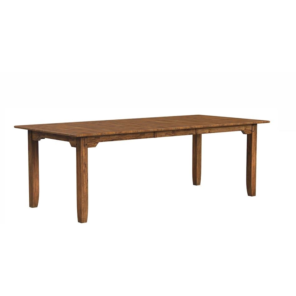 russet brown solid wood dining   