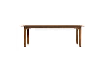 russet brown solid wood dining   