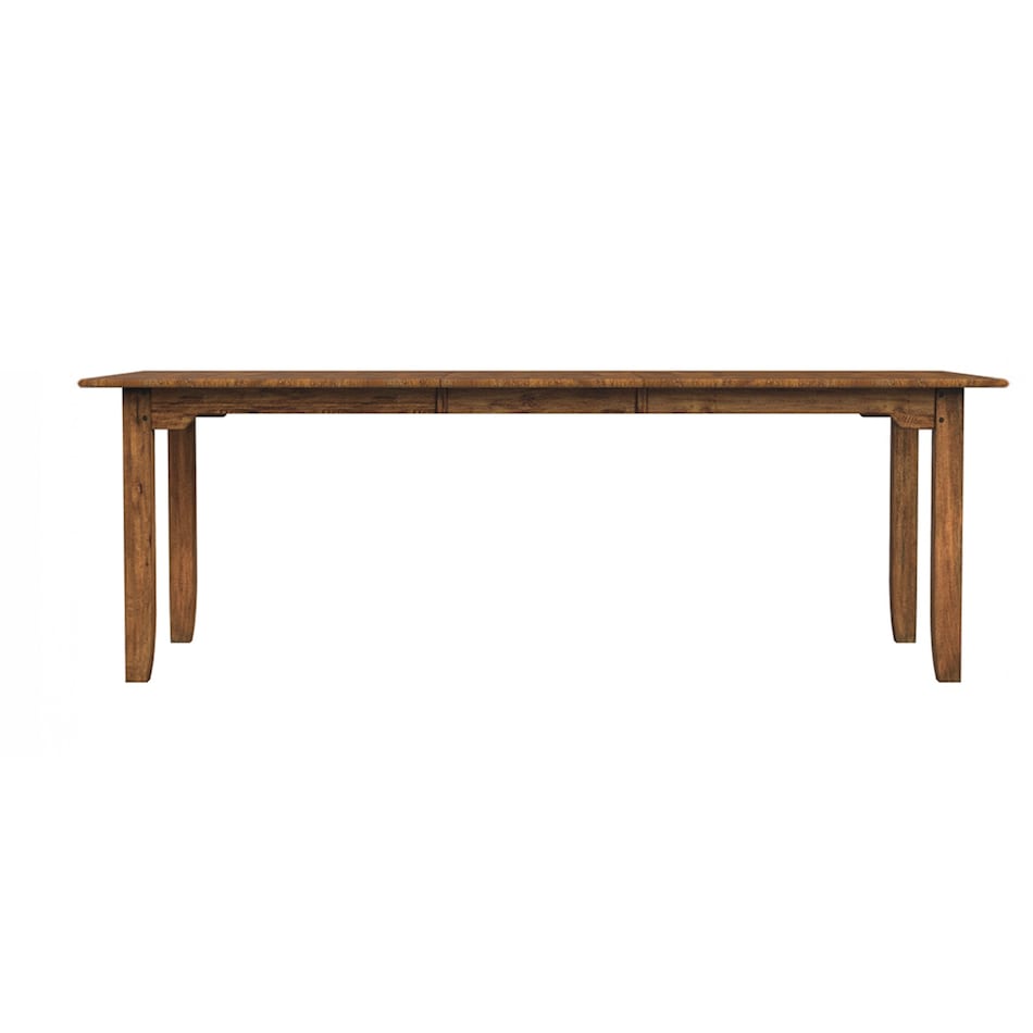 russet brown solid wood dining   