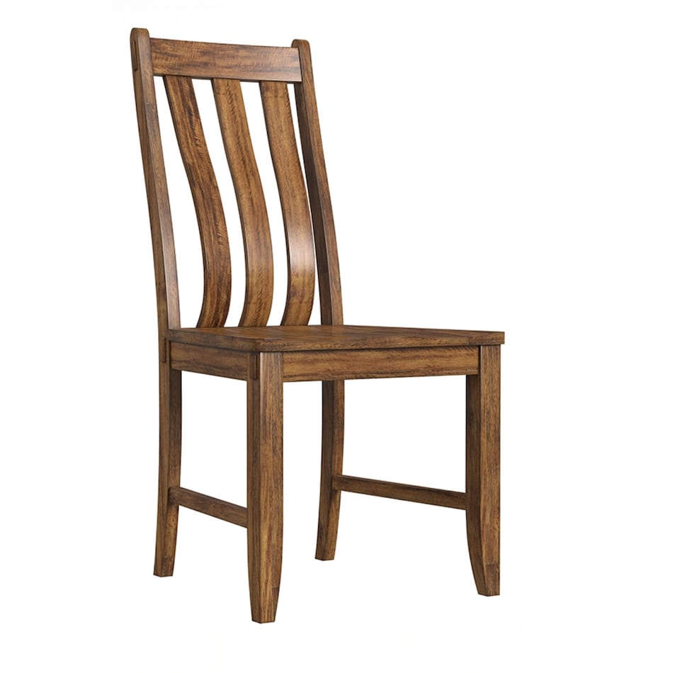 russet brown solid wood dining   