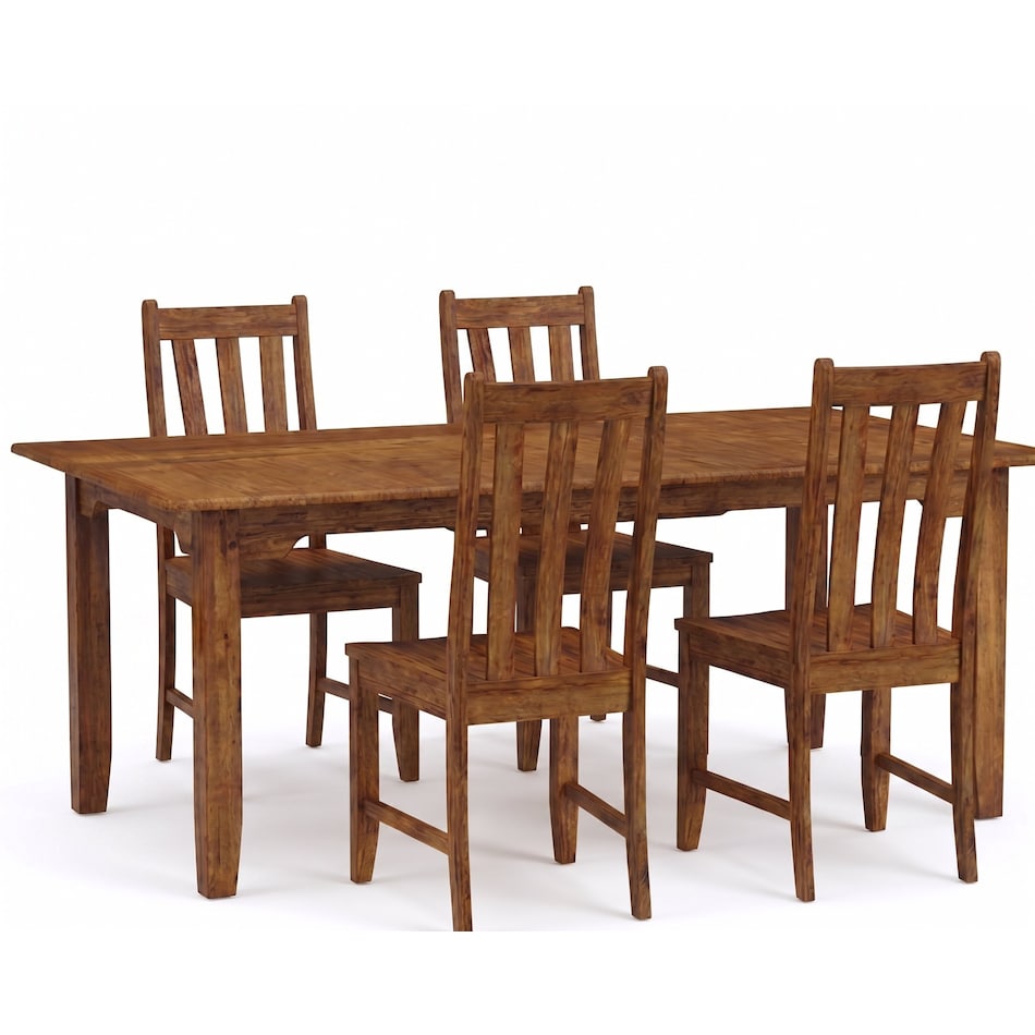 russet brown solid wood dining asilpc  