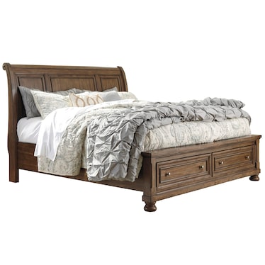 Holland Sleigh Storage Bed