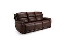 sable casual transitional recl sofa   