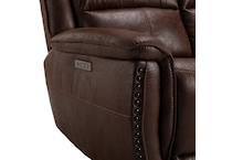 sable casual transitional recl sofa   