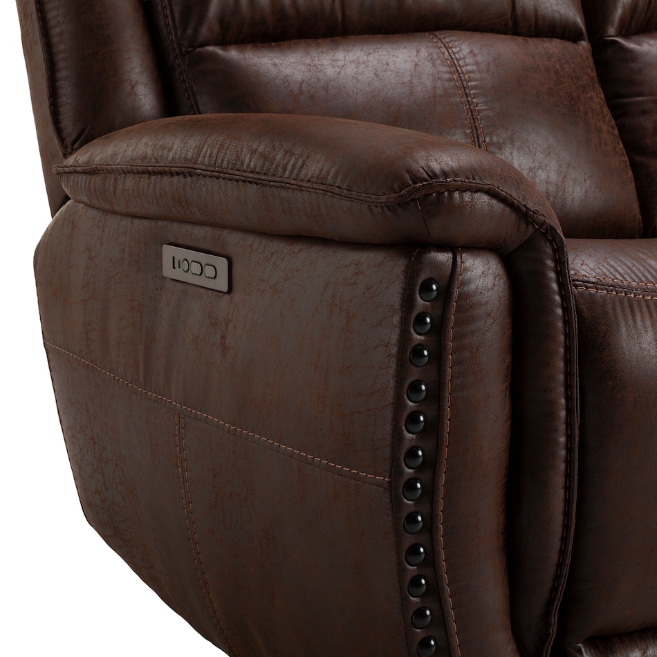 sable casual transitional recl sofa   