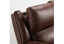 sable casual transitional recl sofa   