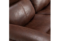 sable casual transitional recl sofa   