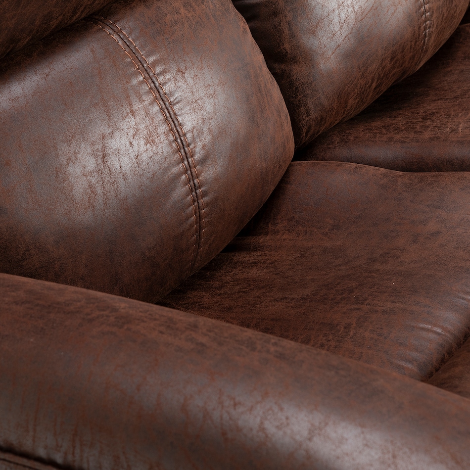 sable casual transitional recl sofa   