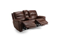 sable casual transitional recl sofa   