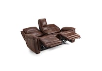 sable casual transitional recl sofa   