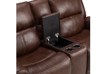 sable casual transitional recl sofa   
