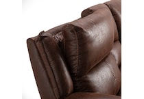 sable casual transitional recl sofa   
