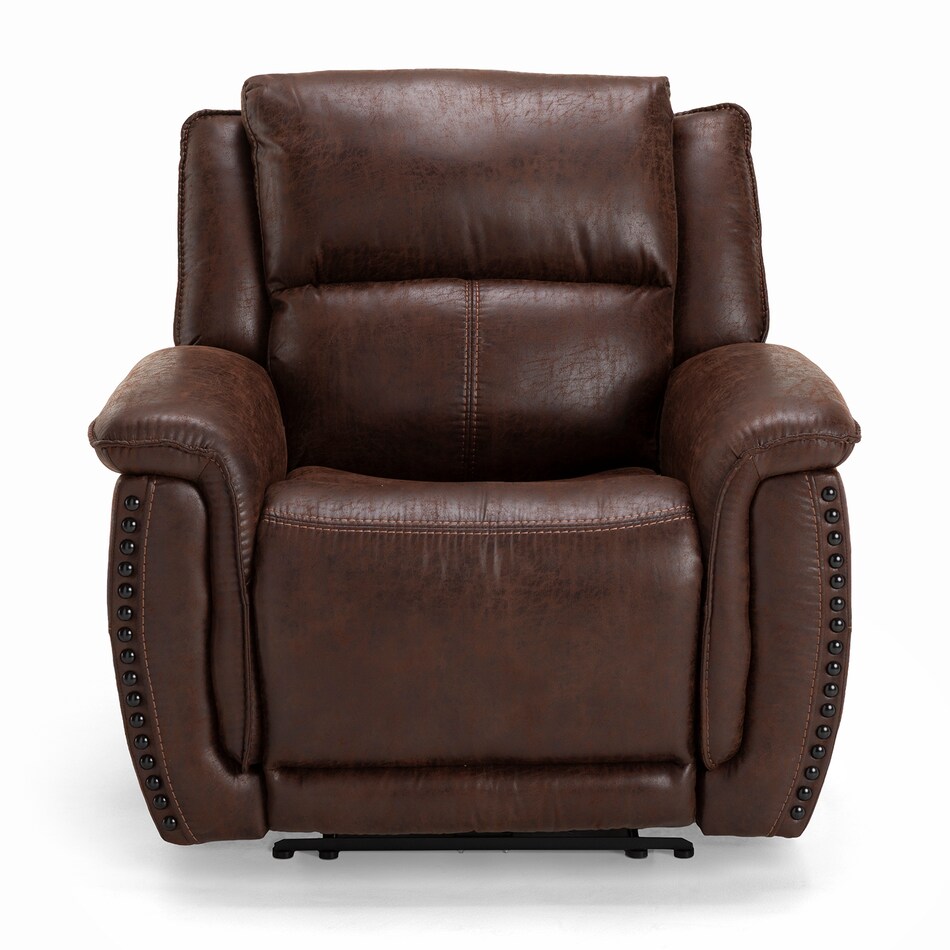 sable casual transitional recl sofa   