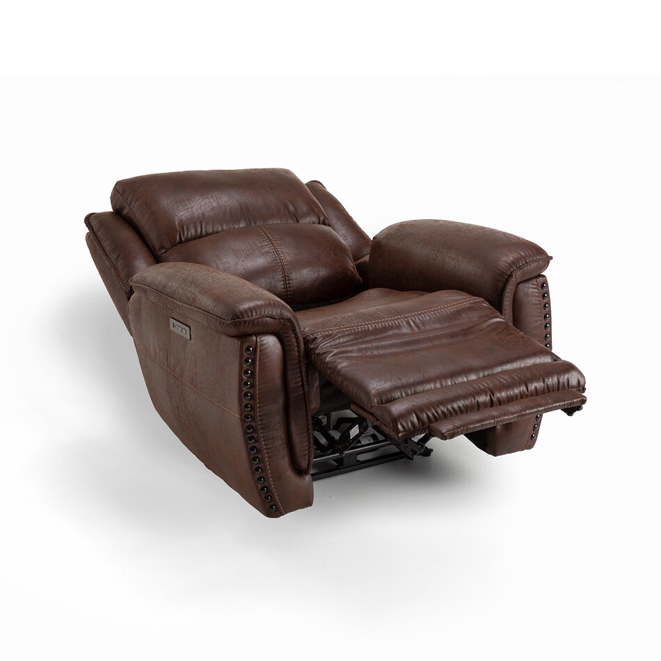 sable casual transitional recl sofa   