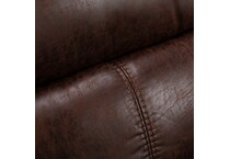 sable casual transitional recl sofa   