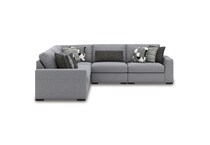 salt & pepper sectional stationary apc  