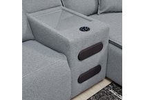 sectional w recliner apc  