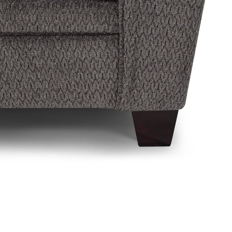 shasta charcoal casual sofas   