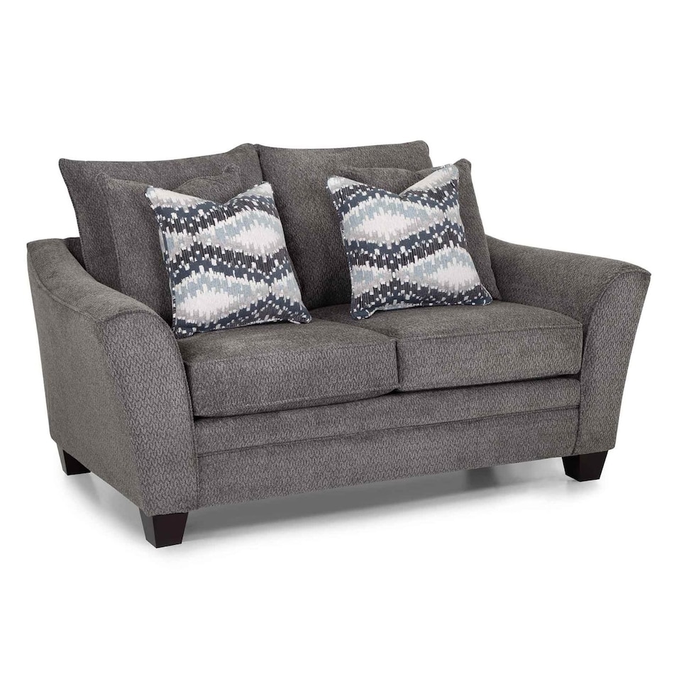 shasta charcoal casual sofas   