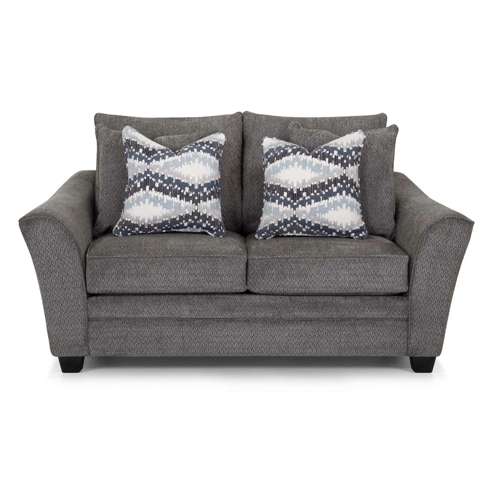 shasta charcoal casual sofas   