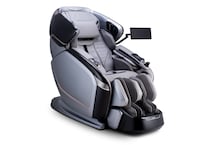 silver black massage rocker recliner cczm  