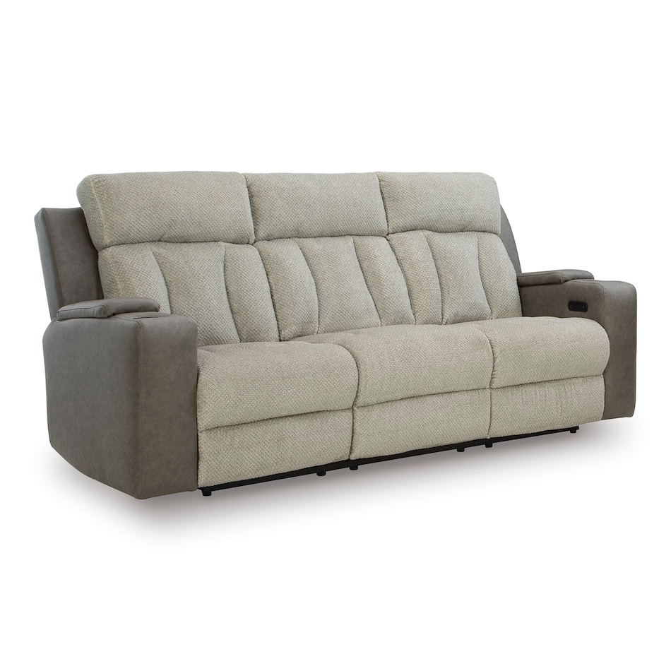 sisal casual transitional recl sofa   